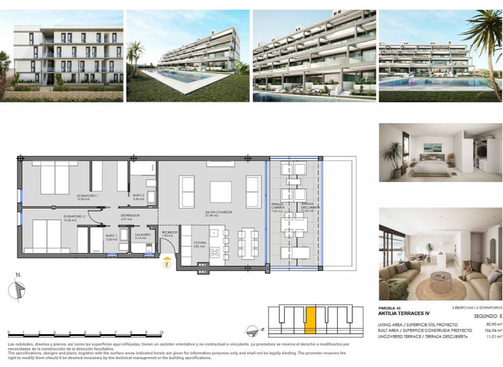 New Build - Apartment - Mar de Cristal