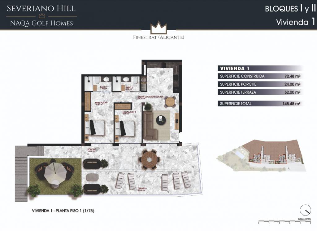 New Build - Bungalow - Finestrat - Urbanizaciones