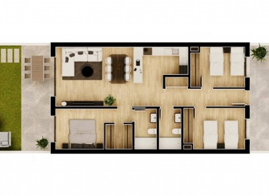 Nueva construcción  - Apartmento - Monforte Del Cid - Alenda Golf