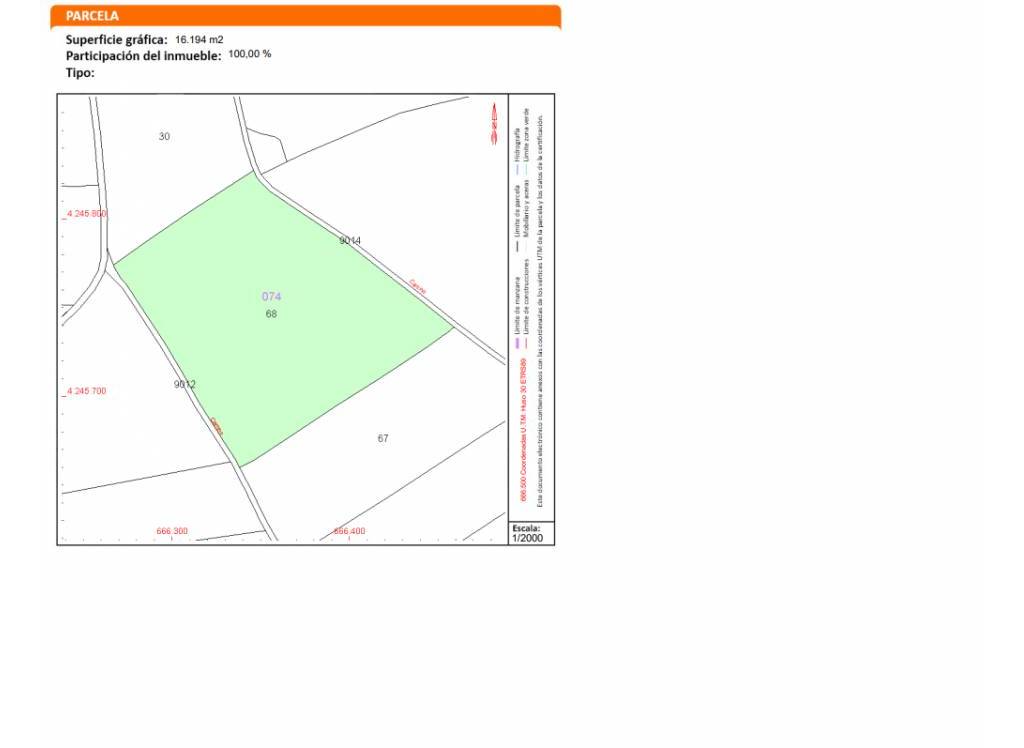 Resale - Land - Cañada Del Trigo - Edge of town